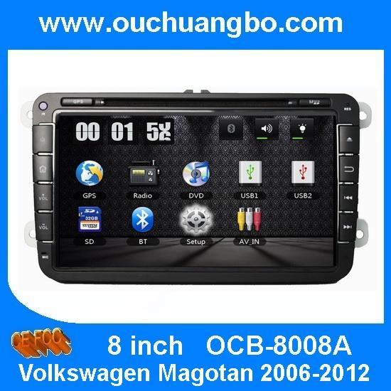 Ouchuangbo Car Radio DVD Player GPS Navi HD Video for Volkswagen Magotan Golf 5