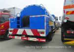 Stainless Steel Liquid Tank Truck / Water Tanker Truck With High Pressure
