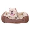Buy cheap Snuggle Dog Bed Cushion Fluffy PP Cotton Stuffing Slipping Prevent Easily Reverse from wholesalers
