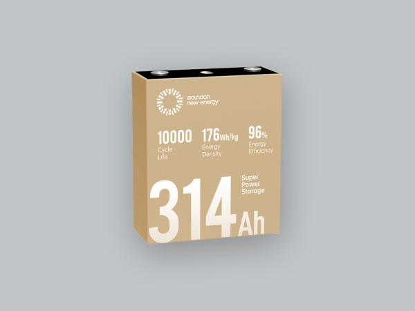Energy Storage System Rechargeable Li-ion Battery Cell 3.2V 314ah 10000cycle