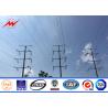 Buy cheap 15M 8KN Gr65 Steel Tubular Pole / Outdoor Lamp Pole With 3mm Wall Thickness from wholesalers
