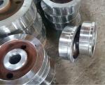 Anti Rust Steel Crane Wheel Set Good Toughness Durable Long Service Life
