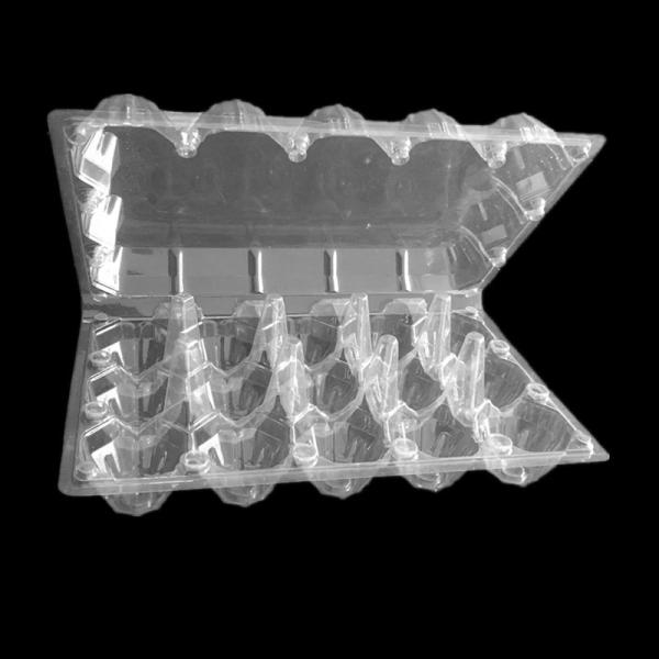 Buy cheap Eco Friendly 30 Count Egg Flats 32.5cm Plastic Blister Tray In PET Film from wholesalers
