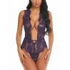 Buy cheap XL XXL Breathable One Piece Lace Lingerie Teddy Babydoll Sustainable from wholesalers