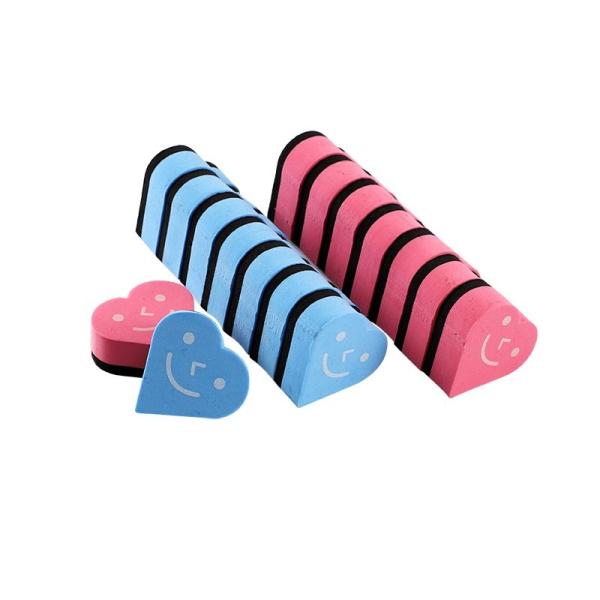 Buy cheap Heart Shaped EVA Magnetic Whiteboard Erasers For Office School from wholesalers