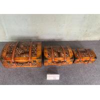 Buy cheap L45x33.5x20.5 SENMIN Plywood PU Wooden Suitcases product