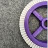 Buy cheap Stenter Machine Parts Monforts Finishing Small Brush Wheel Inner Dia 22mm White Nylon Hair from wholesalers
