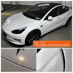 TPU Gloss Diamond white PPF Film Ultimate Plus Transparent Car Protective Film