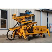 Buy cheap 70kw Four Wheel Hydraulic Driven Soil Drill Rig product