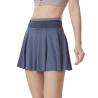 Buy cheap Mesh Breathable Women Athletic Pleated Tennis Skorts Lightweight from wholesalers