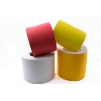 Buy cheap Polyester PET Tamper Evident Material Anti - Counterfeit Tape Orange / Green product