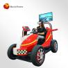 Buy cheap Indoor Arcade Racing Car Virtual Reality Simulator With 3 Screen 4KW from wholesalers