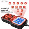 Buy cheap ABS 12V 2.4in TFT Car Battery Tester OBD2 Scanner 2 In 1 CCA from wholesalers