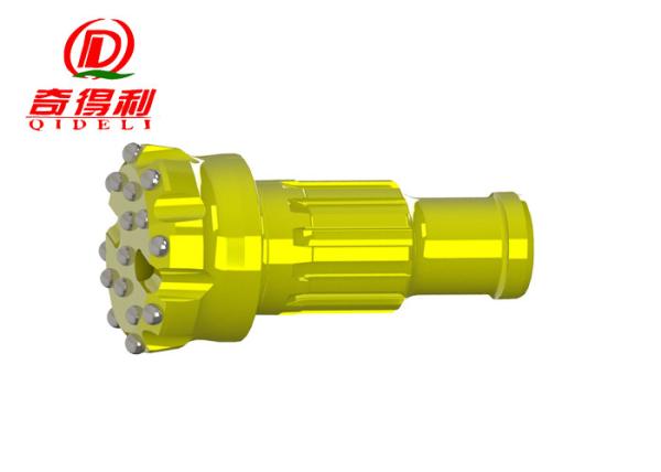 Buy cheap High Efficiency Hard Rock Drill Bits , QT60 - 165 6.5 Inch Down Hole Hammer Bits from wholesalers