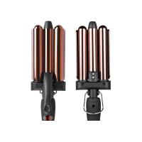 Buy cheap ROHS Three Barrel Hair Waver , 110-220V Professional Hair Styler product
