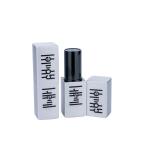 Silver Base Lip Balm Tubes 3.5 Gram Plastic Lipstick Container For Cosmetic