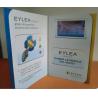 Buy cheap EU Hard Cover Video In Print Brochure , Multi - Player Recharging Video Booklets from wholesalers