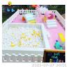Buy cheap Ball Pit Pool Equipment Soft Play Fence For Kids White Soft Play Ball Pit from wholesalers