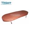 Buy cheap Brown Oval Spa Lid Covers Vinyl Hot Tub And Spa Covers For Wooden Hot Tub Bathtub from wholesalers
