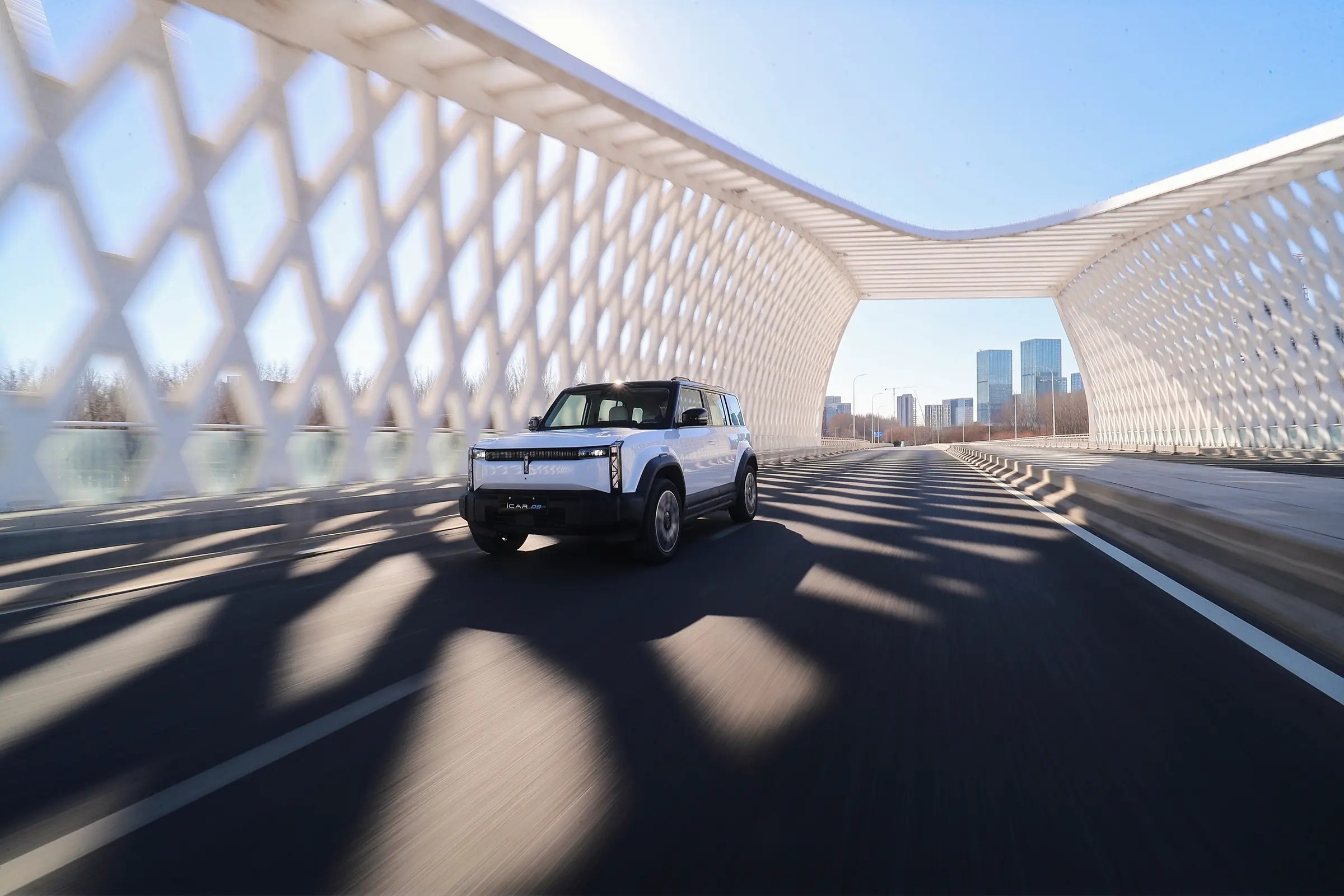 Icar 03 Chery Electric Car Compact SUV 150km/h With Long Range Battery
