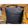 Buy cheap Small Genunie Black Printing Linning 25cm Cowhide Bucket Bag Handhold from wholesalers