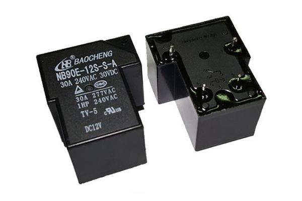 Buy cheap AgCdO 30A Power Relay DC12V NB90E-12S-S-A Electronic Relay from wholesalers