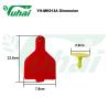 Buy cheap Laser Printing Serial Number TPU Material Ear Animal Tag Long Range Cow Goat Ear Tag from wholesalers