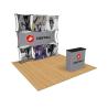 Buy cheap Exhibition Wall Pop Up Banner Stands Backdrop Aluminum Plastic Material from wholesalers