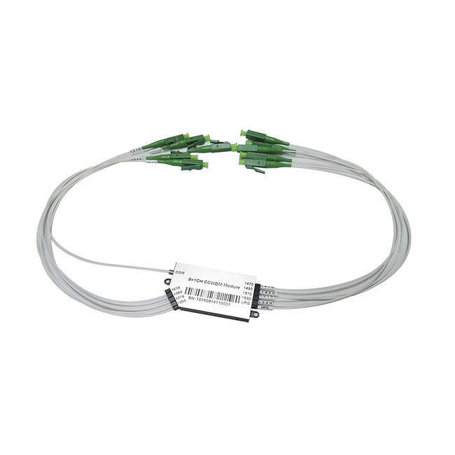 Passive 8 Channel Cwdm Mux Demux Module 1270-1610nm Compact CWDM Mini Box