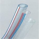 PVC flexible water hose pipe plastic tubes Colored PVC braided fiber reinforced