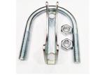 Standard Exhaust Ss304 Stainless Steel Muffler Clamp 5/16 Inch 25mm U Bolt