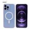 Buy cheap Anti Yellow Magsafe Phone Case Transparent TPU Magnet For IPhone 16 Pro Max from wholesalers