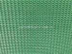 Industrial PVC Conveyor Belt Green Rubber Belts Rough Surface Grass Pattern