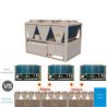 Buy cheap 380V 3Ph 50Hz Air Cooled Industrial Chiller Large Capacity Air Cooled Scroll Compressor Chiller from wholesalers