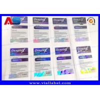 Buy cheap Holographic Peptide Bottle Labels 10ml Vial Label With Different Product Names product