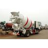 Buy cheap Mixer Truck Concrete Liuqi 4×2 With 6 Tires Small Cement Mixer 4 Cubic Tanker Capacity 160hp from wholesalers