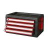 Buy cheap Steel Multifunctional Tool Box Top Cabinet , Red Black Metal Tool Chest With Drawers from wholesalers