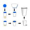Buy cheap Automatic Coffee Single And Double PE Coated Disposable Paper Cup Making Machine from wholesalers