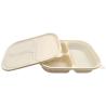 Buy cheap Restaurant Clamshell Food Container Biodegradable Bento Box Heat Resistance from wholesalers
