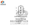 130amp Hitachi Alternator Automobile Alternator Parts LESTER 11165 For 4.0