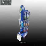 Christmas tree currugated cardboard displays stand shelf