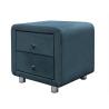 Buy cheap Nightstand With 2 Drawers, Bedside Table Small Dresser With Fabric Bins For Bedroom from wholesalers