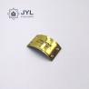 Buy cheap Bending Metal Label Sticker With Diamond Aluminum Plate Perfume Tag 0.5mm from wholesalers