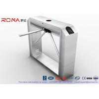 Buy cheap 304 Stainless Steel Tripod Turnstile Gate , RFID Flap Barrier Turnstile product