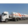 Buy cheap 50m3 LPG Semi Trailer for Truck and High Capacity within L11390mm *W2500 mm *H3980mm from wholesalers