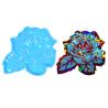 Buy cheap MHC 3d Unique Resin Coasters Rose Flower Coasters Gold Holographic Silicone Resin Molds from wholesalers