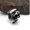 Buy cheap Fashion 925 Silver Plated Stainless Steel Engraved Wolf Vintage Old Ring (SA385) from wholesalers