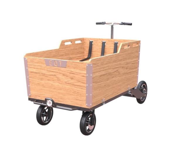 Buy cheap Stainless Steel 25° Climbing Load 500KG 4 Wheel Cargo Bike from wholesalers