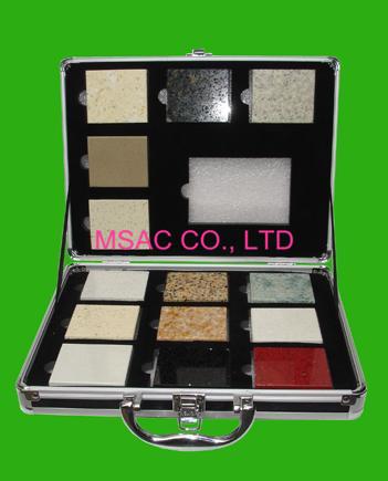 Buy cheap Popular Aluminum Display Box Aluminum Marble Sample Case For Packing Stones Samples from wholesalers