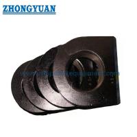 Buy cheap JIS F 3410 Type C Rope Steel Plate Eye Plates Ship Mooring Equipment product